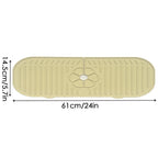 Kitchen Faucet Splash Pad Silicone Sink Faucet Splash Guard Mat Sponge Drain Pad Countertop Protector for Kitchen Bath Gadgets