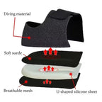 Plantar Fasciitis Heel Spur Foot Support With U-Shaped Silicone Gel Heel Cups for Heel Pain Relief Insoles for Man Woman Walking