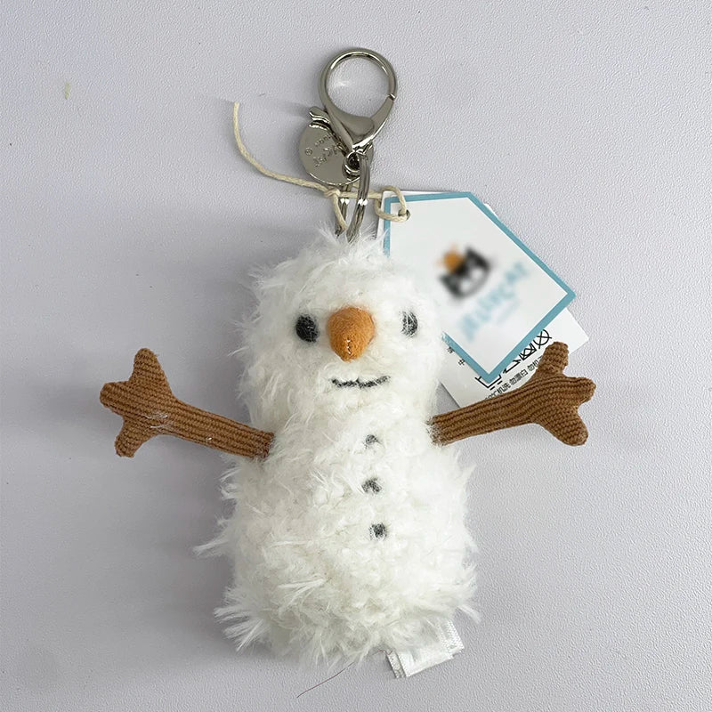 JC Golf ball plush keychain, grape keychain, jellyfish plush toy, hippopotamus, and plush elephant JC bag keychain
