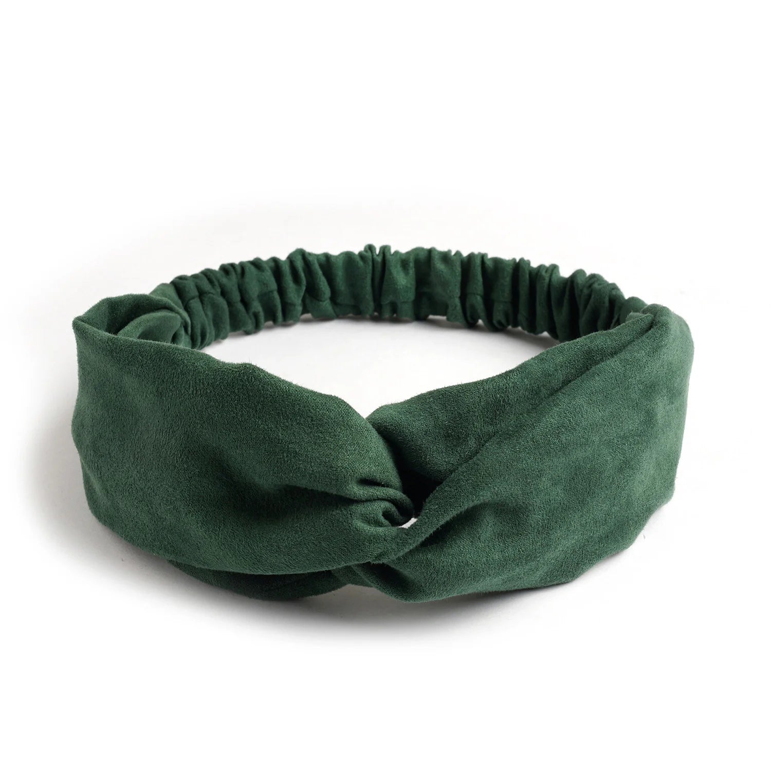 Cross Turban Solid Headbands for Women Twist Knotted Boho Suede Hair Bands For Girls Sweet Bow Headwrap Vintage Hair Accessories