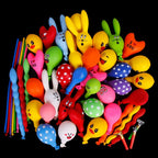 Cartoon Animal Duck Rabbit Helium Inflatable Balloons No Gas Pump Provided for Decoration