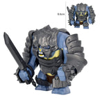 Medieval Army Olog-hai Orc Warrior LOTR a troll in armour Big Figure Building Blocks Figures Bricks Educational Military Toys