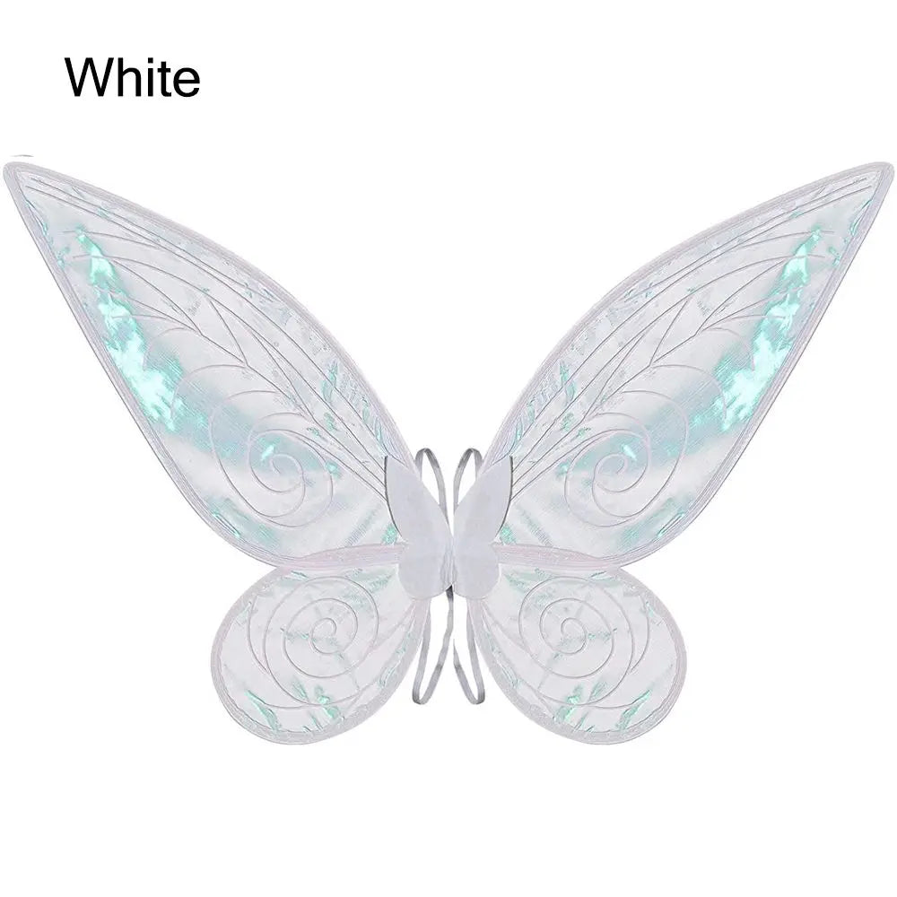 Butterfly Fairy Wings Costume Women Girls Sparkle Princess Angel Wing for Halloween Party Favor Cosplay Costume Dress Up Props