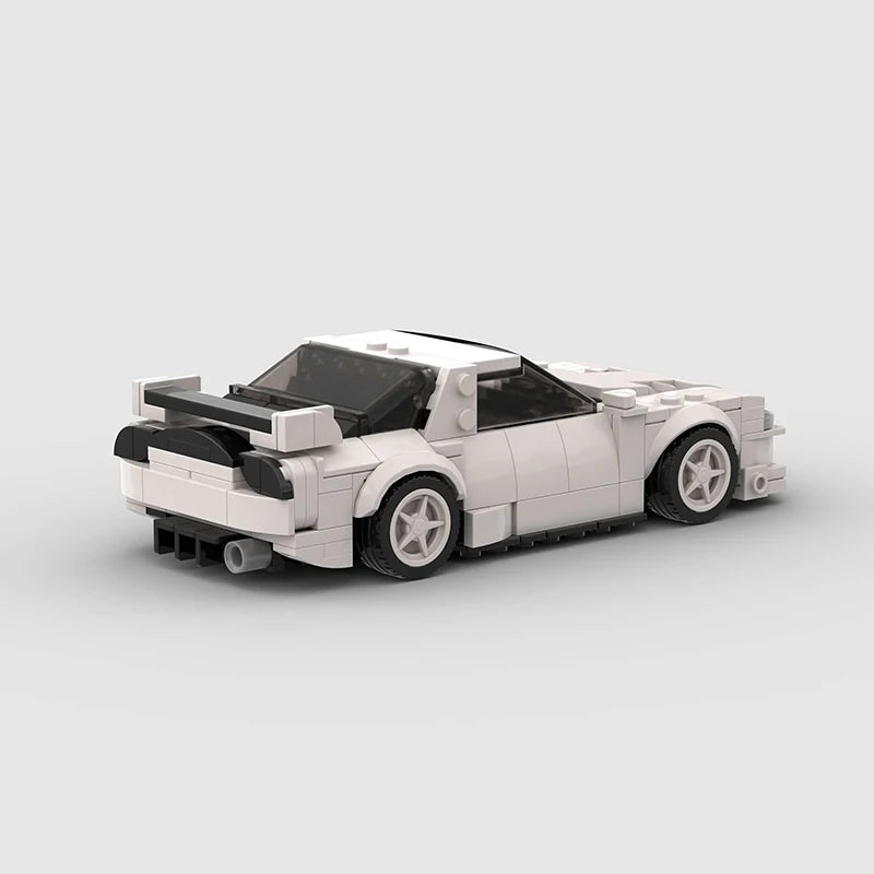 City Technical Speed World Famous Car Building Blocks Racing Fast And Furious Moc Brick Vehicle A80 Supra V2 Toys Kid