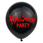 12pcs Halloween Ghost Balloons Spider Witch Bat Pumpkin Skeleton Horror Happy Halloween Party Decoration Carnival Party Supply