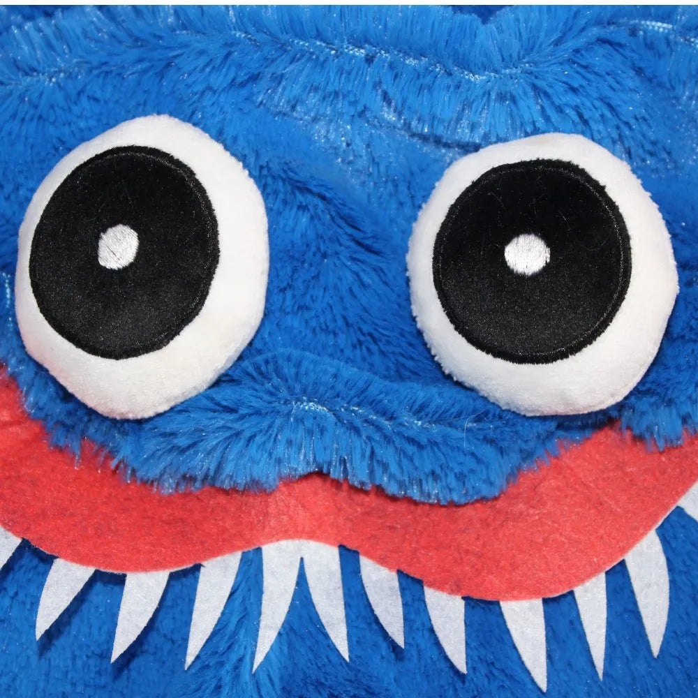 Hot Halloween Carnival Blue Mouth Monster Role Playing Costume Time Game jumpsuit Kigurumi Plush Toy Children's Party Christmas