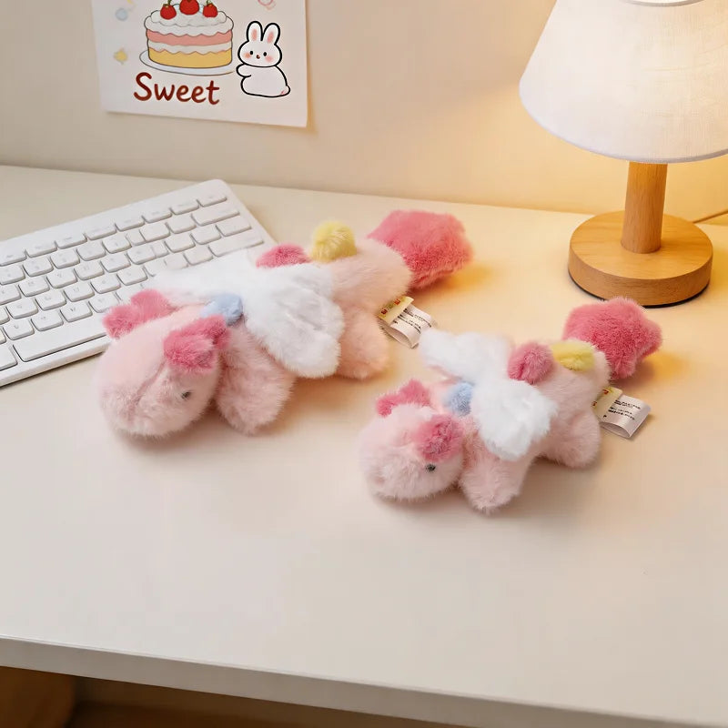 12 Colors 25cm 33cm Cute Fly Dargon Plush Toy Creative Colorful Dargon Soft Doll Work Buddy Sleep Soothing Doll Children Gift