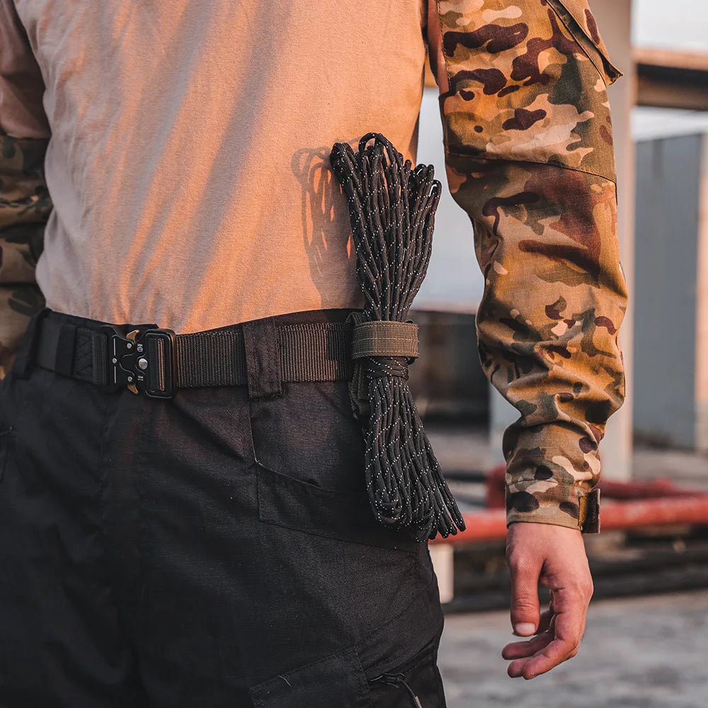 1/3/5pcs Outdoor Keychain Tactical Gear Clip Keeper Pouch Belt Keychain Webbing Gloves Rope Holder Military Molle Hook