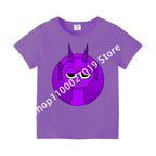 Sprunkis Boys Girls Child T Shirt Clothes Tops Children's Clothing Summer Cute Cotton Short Sleeve Tee New Kids Birthday Gifts