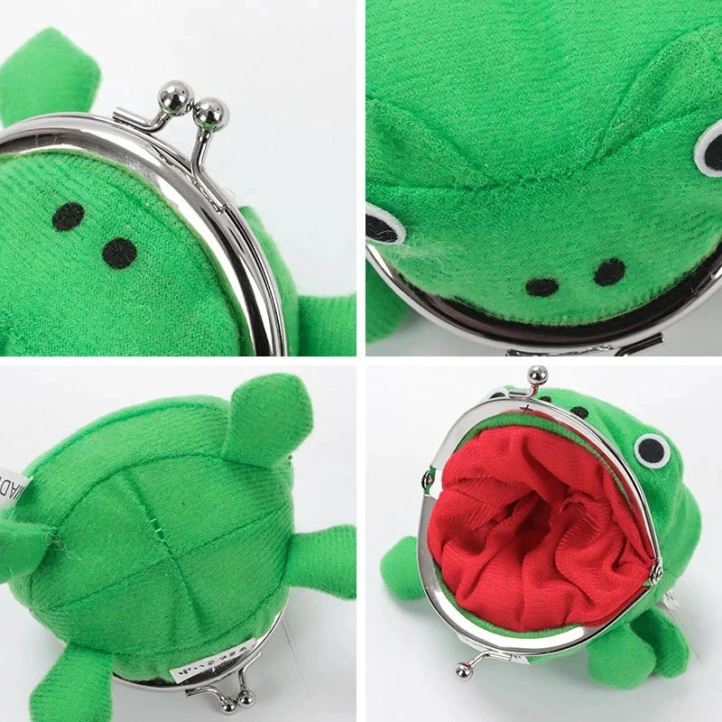 Plush Frog Coin Wallet Anime Ninja Wallet Halloween Role Playing Ninja Theme Party Gift
