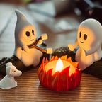 1 Set Halloween Ghost Campfire Decor Spooky Outdoor Party Haunted House Props Scary Backyard Scene Gathering Decoration Gift