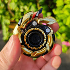 EDC Fidget Sliders Fidget Toys Stress Relief For Adults Magnetic Metal Fidgety Mood Buster Open Armor Spinning TopFidget Toys