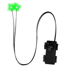 Halloween LED Glowing Eyes With Timer Light Up DIY Eyes For Skeleton Pumpkins Masks Tombstones Indoor Outdoor Horror Decors