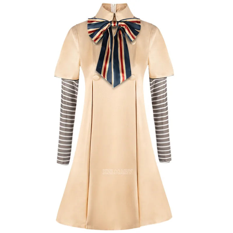 MEGAN Cosplay Dress for Girls Women AI Doll Robots Megan Dresses Uniform MEGAN Girls and Adult Cosplay Halloween Costume