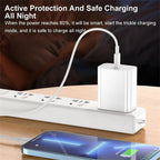 35W PD Original Fast Charging USB Cable For iPhone 11 12 13 14 Pro XS Max XR X 6 6S 7 8 Plus SE USB C Quick Charge Phone Cables