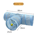 Cat Tunnel Pet Supplies Cat S T Pass Play Tunnel Foldable Cat Tunnel Cat Toy Breathable Drill Barrel for Indoor loud paper