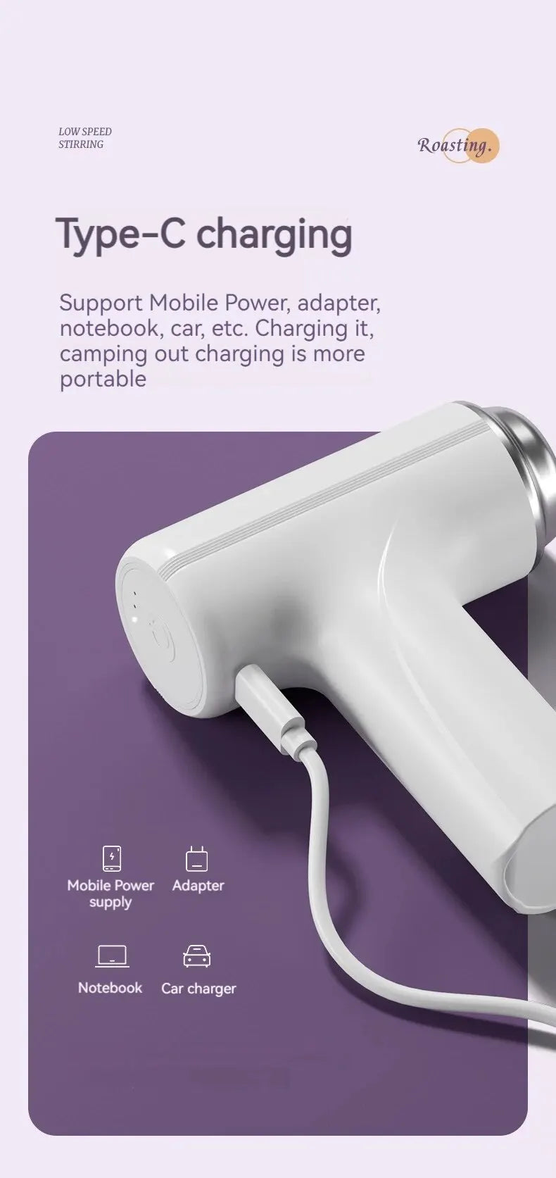 1pc Wireless Electric Food Mixer Portable 3 Speeds Egg Beater Baking Dough Cake Cream Milk Frothers Kitchen Tools