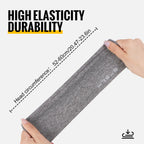 WRELS Sports Headbands Moisture Wicking Sweatbands for Running Breathable Headbands Elastic Non Slip Hairband for Women and Men