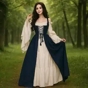 Cosplay Womens'S Medieval Renaissance Costume Cosplay Over Suit Dress Vest Victoria Princess Steam Punk Strap