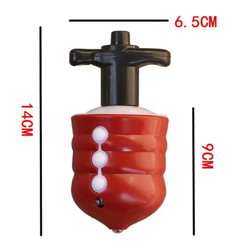 Spinning Top Colorful Flash LED Light Laser Music Gyroscope Children's Wood Luminous Hand Spiner Classic Toys Kid Christmas Gift