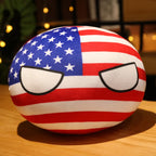 Wholesale Hot 10/30/40cm Polandball Country Ball Toy Plush Pendant Doll Countryball Ussr Usa France Russia Uk Japan Germanyitaly