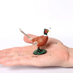 Simulation Bird Animal Kingfisher Robin Magpie Pigeon Hummingbird Model Action Figure Garden Decoration Miniature Figurines Toys