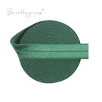 BRISTLEGRASS 2 5 10 Yard 5/8" 15mm Solid FOE Shiny Fold Over Elastic Spandex Satin Band Hair Tie Headband Dress Sewing Lace Trim