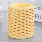 200M Raffia paper rope Straw Yarn For Knitting Crocheting Paper Threads DIY Handmade Summer Sunhat Beach Bag Freeshipping
