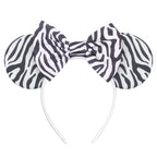 2026 Trip Mouse Ears Headband for Girls Women Sequin Castle 5"Bow Hairband Festival Party Cosplay DIY Hair Accessories