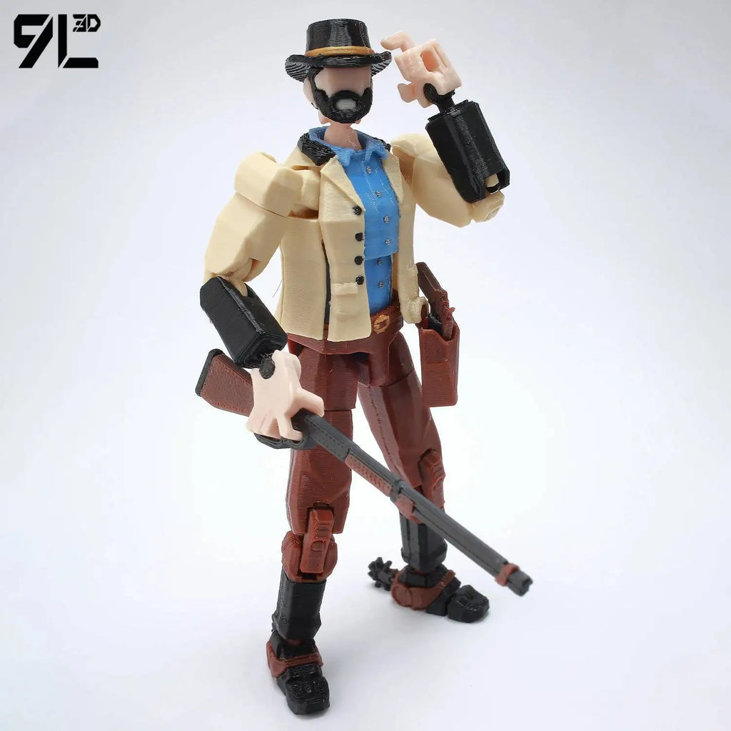 9L3D Dummy13 Horror Game Figure Realistic Anime Model Toys Articulated Joints Classic Collectible Desktop Ornament Surprise Gift