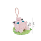 Pokemon Snorlax Pikachu Eevee Jigglypuff Bulbasaur Keychain Plush Toy Cartoon & Cute Backpack Pendant Children's Gift