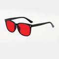Unisex Red Lens Blue Light Blocking Glasses for Night Screen Use