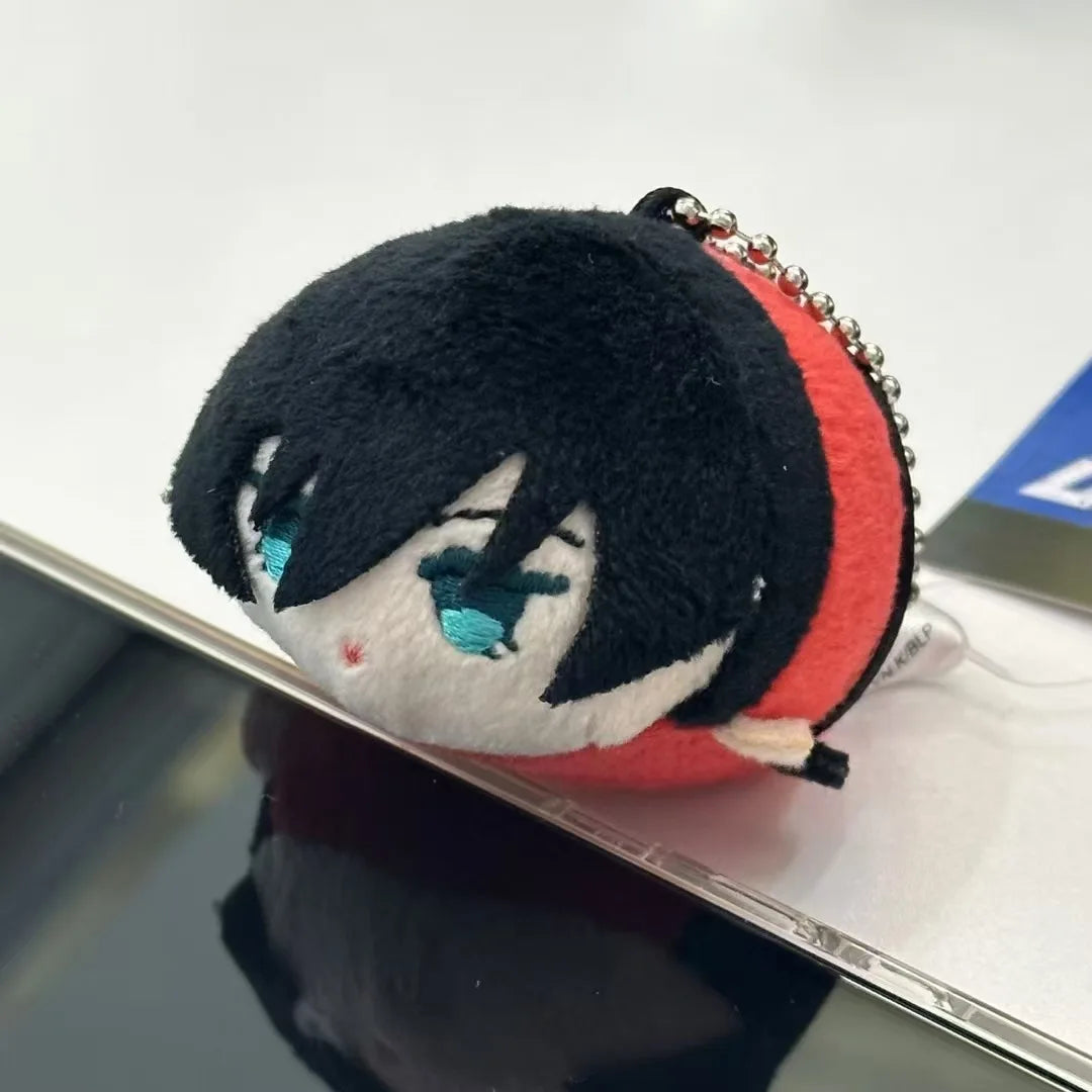 Mini Anime Plush Keychains Michel Caesar Mikage Reo Nagi Seishiro Chigiri Hyoma Bachira Meguru Cute Stuffed Starfish body Doll
