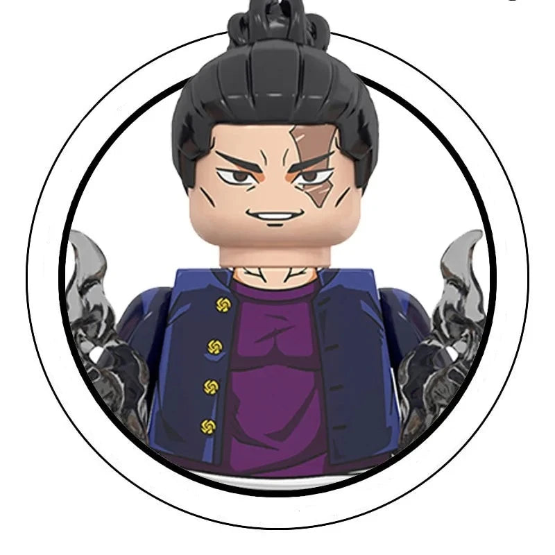 WM6139 WM6140 WM6149 WM6202 WM6201 Jujutsu Kaisen Building Blocks Mini Action Figure Itadori Yuji Gojo Satoru Ryomen Gifts Toys