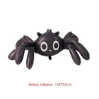 3D Black Spider Balloon Ghost Festival Party Decorations Trick Toy Balloon  Party Supplies Inflatable Ballon