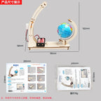 STEM Science Experiment Kit Earth Day Night Cycle Simulation DIY Model Kids Age 8-12 School Project Educational Toy Gift
