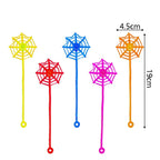 10-30pcs Sticky Hands & Spider Web Toy Stretchy Stress Relief Fidget Toys for Kids Birthday Favor Halloween Gift Supplies