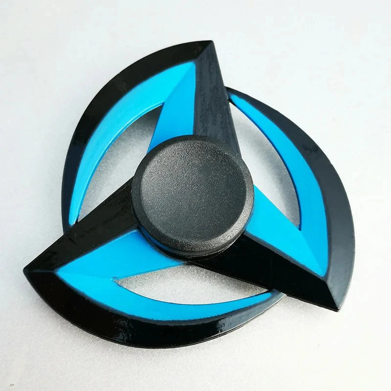 Creative Fidget Spinner Tri Spinner Zinc Alloy Ninja Shuriken Sharingan Hand Spinner Finger Stress Reliever Toys Gifts