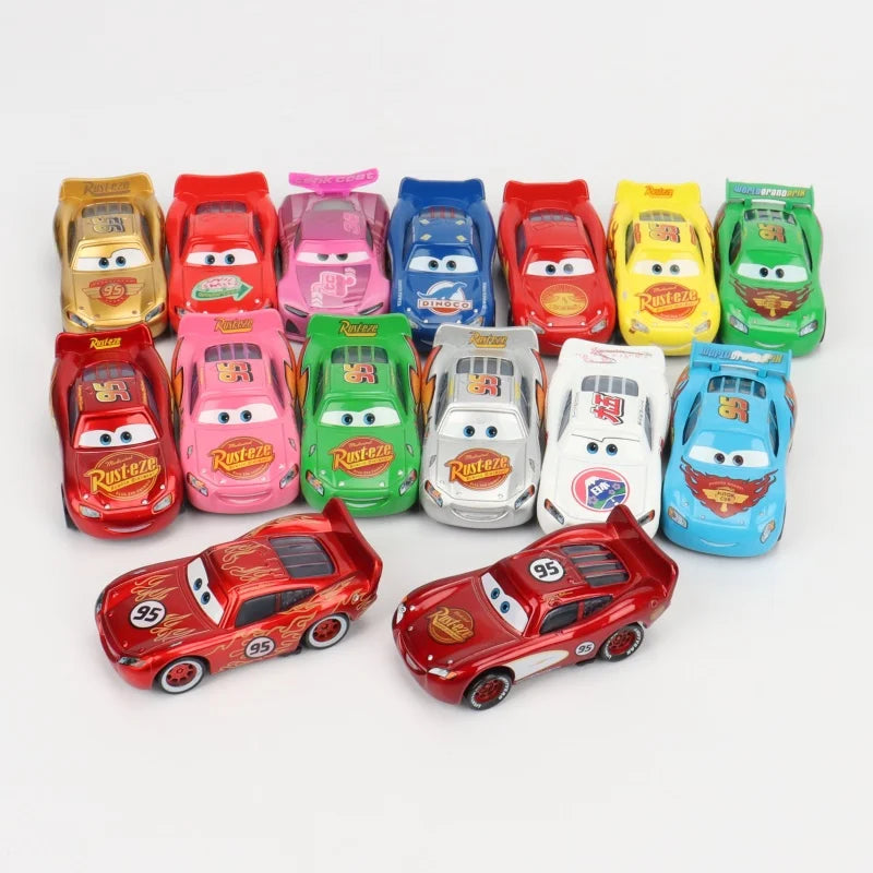 34 Styles Car toy Pixar Cars racing Lightning McQueen 1:55 Metal Diecast Car Kids Toy Car Christmas gift