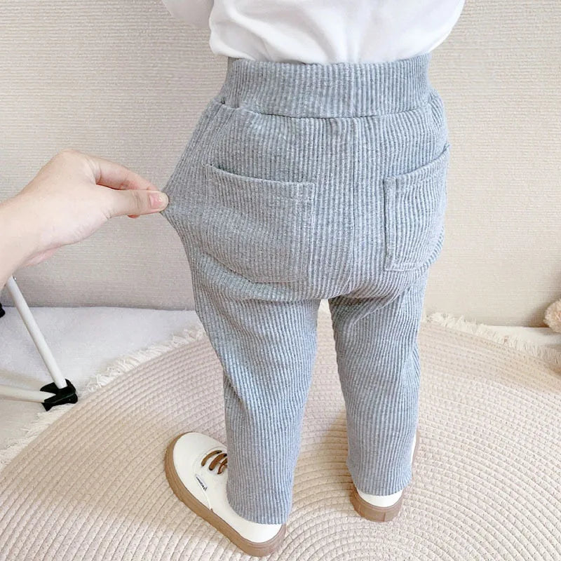 Children Pants Cotton Spring Autumn Kids Baby Leggings Fashion Trousers Girls Boys Pants