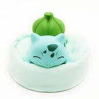 6 Pcs Anime Pokemon Model Kit Characters Figure Starry Dream Pikachu Eevee Series Car Interior Hand Sleeping Position Toys Gifts