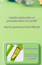 Cartoon Dinosaur Giraffe Bubble Blowing Machine for Children, Fully Automatic Handheld Bubble Stick, Luminous Bubble Toy