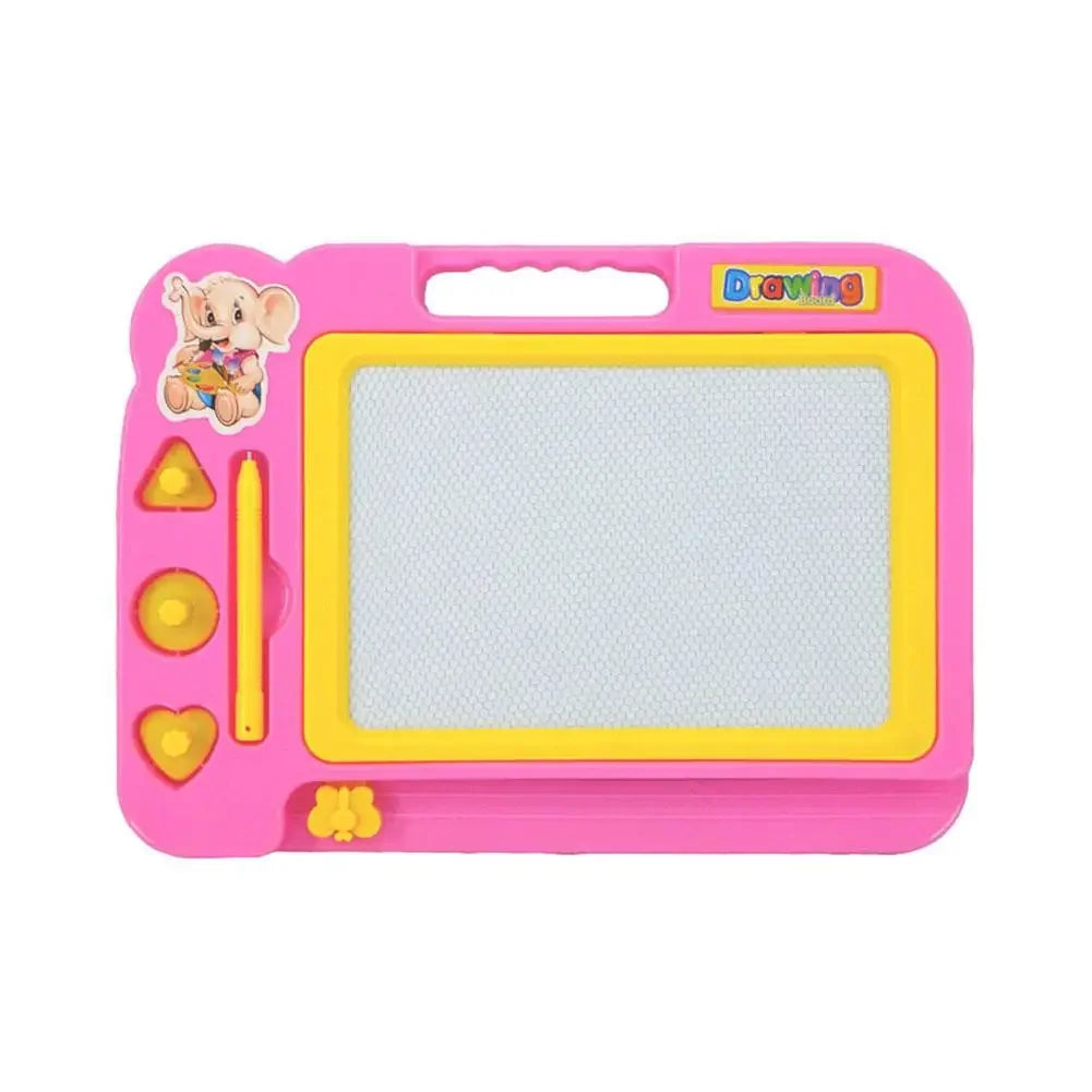 Kids Magnetic Drawing Board - black white Doodle Pad & Educational Art Toy, Best Gift for Children (Graffiti Set)