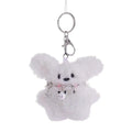 Plush Toys Doll Keychain Kawaii Pochacco Anime Pendant Cute Children Toy Gifts Keychains Keyring Plushie Birthday Girls