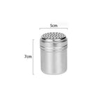 Multi-purpose Stainless Steel Seasoning Jar Salt Sugar Bottle Rotating Cover Kitchen Gadgets Spice Pepper Shaker Spice Jar