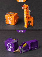 Power Assembling Educational Toys Math Cube Transformation Robot Digits Puzzle Ranger Animals boy toy for Kids