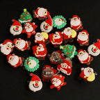 10/20PCS Cute Halloween Glowing Rings Glow Bracelet Christmas Ghost Pumpkin Snowman Child Kids Gift Halloween Party Decoration