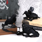 Halloween Party Costumes Black Crow with Shoulder Strap Decoration Cosplay Props