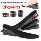 1Pair Height Increase Insole Feet Templates 3/5/7/9cm Variable Height Shoes Insoles Air-Cushioned Shock-Absorbing sports insole