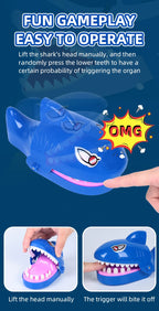 Prank Pirate Bucket with Sword, Shark Attack Bucket, Finger-Biting Table Toy.